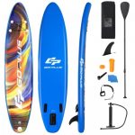 Дошка SUP Costway SP37442-L з веслом 335 см - ідеальний вибір для активного відпочинку на воді та пригод