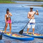 Дошка SUP Costway SP37442-L з веслом 335 см - ідеальний вибір для активного відпочинку на воді та пригод - Зображення 5