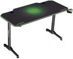 Ігровий комп'ютерний стіл ULTRADESK FRAG Green 140X60 см + підкладка - Стильний та зручний - Зображення 7