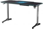 Ігровий комп'ютерний стіл ULTRADESK FRAG Blue 140X66 см - Просторий та стильний - Зображення 3