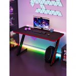 Геймерський стіл ATOS Carbon 140 x 60 - Просторий та стильний - Зображення 2