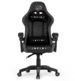 Геймерське крісло Infini Five чорне - Розкіш, Яка Надихає - Зображення 3