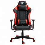 Геймерське крісло KRAKEN HELIOS чорно-червоний екошкіра-стиль та комфорт для справжніх геймерів - Зображення 2