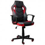 Геймерське крісло KRAKEN DELTA чорно-червоний - стильний дизайн та комфорт