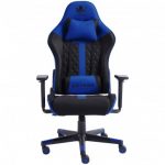 Геймерське крісло KRAKEN HELIOS тканина чорно-синій – елегантний дизайн та комфорт для геймерів - Зображення 2