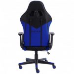 Геймерське крісло KRAKEN HELIOS тканина чорно-синій – елегантний дизайн та комфорт для геймерів - Зображення 4
