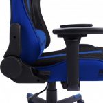 Геймерське крісло KRAKEN HELIOS тканина чорно-синій – елегантний дизайн та комфорт для геймерів - Зображення 7