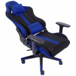 Геймерське крісло KRAKEN HELIOS тканина чорно-синій – елегантний дизайн та комфорт для геймерів - Зображення 9