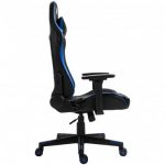 Геймерське крісло KRAKEN HELIOS: Чорно-синій стиль та комфорт з екошкіри - Зображення 3