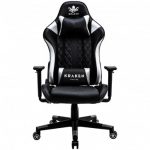 Геймерське крісло KRAKEN HELIOS чорно-сріблястий екошкіра - елегантний дизайн та максимальний комфорт - Зображення 2
