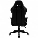 Геймерське крісло KRAKEN HELIOS чорно-сріблястий екошкіра - елегантний дизайн та максимальний комфорт - Зображення 4