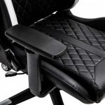 Геймерське крісло KRAKEN HELIOS чорно-сріблястий екошкіра - елегантний дизайн та максимальний комфорт - Зображення 8