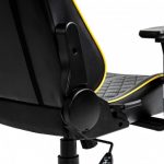 Геймерське крісло KRAKEN HELIOS чорно-жовтий екошкіра - яскравий дизайн та максимальний комфорт - Зображення 11