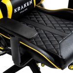 Геймерське крісло KRAKEN HELIOS чорно-жовтий екошкіра - яскравий дизайн та максимальний комфорт - Зображення 9