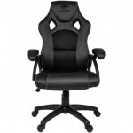 Геймерське крісло KRAKEN DRAKON екошкіра чорне - елегантний дизайн та комфорт - Зображення 2