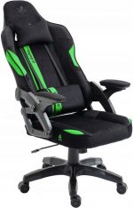 Геймерське крісло KRAKEN чорно-зелене - Максимальний комфорт та стиль для тривалих ігор - Зображення 2
