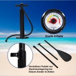 Дошка для SUP Costway SP37090 335см: Плавність, швидкість та комфорт на кожному русі - Зображення 7