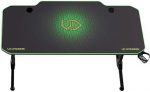 Ігровий комп'ютерний стіл ULTRADESK FRAG Green 140X60 см + підкладка - Стильний та зручний - Зображення 6