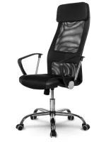 Сучасне високе офісне крісло Sofatel Rio чорне - Зображення 2