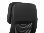 Сучасне високе офісне крісло Sofatel Rio чорне - Зображення 6