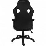 Геймерське крісло KRAKEN DRAKON BLACK SERIES з чорною тканиною – Преміальний комфорт та стиль - Зображення 4