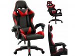 Геймерське крісло STAZER Coliber Чорно-червоний - Неперевершений Комфорт та Стиль для Геймерів