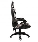 Геймерське крісло EXTREME GT чорно-біле - Зображення 3