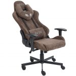 Геймерське крісло INFINI Luxor коричневе-Стильний дизайн та максимальний комфорт - Зображення 4