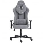 Геймерське крісло INFINI Luxor світло-сіре - Елегантний дизайн і комфорт