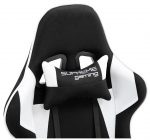 Геймерське крісло EXTREME PlayMaker чорно-біле - Комфорт і стиль - Зображення 9