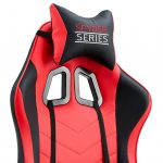 Геймерське крісло EXTREME SPYDER червоно-чорне – Спортивний дизайн та неймовірний комфорт - Зображення 5
