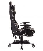 Геймерське крісло Infini series No.16 Чорно-біле-Комфорт і стиль для інтенсивних ігрових сесій та роботи - Зображення 6