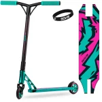 Трюковий самокат SOKE XTR, бірюзово-рожевий