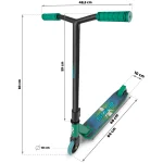 Трюковий самокат SOKE GO! зелено-блакитний - Зображення 12