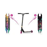 Трюковий самокат SOKE PRO, різнокольоровий - Зображення 12