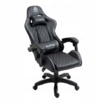 Геймерське крісло ALPHA GAMING CARBON BLACK Комфорт для геймерів