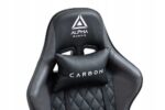 Геймерське крісло ALPHA GAMING CARBON BLACK Комфорт для геймерів - Зображення 4