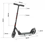 Чорний самокат SOKE METRO - Зображення 13