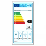Телескопічна кухонна витяжка Berdsen BT-230, чорний матовий - Зображення 7