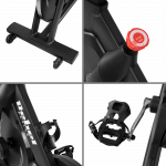 Спінінговий велосипед Rebel Active RBA-1006: Професійний тренажер для ефективних кардіо-тренувань вдома - Зображення 9