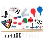 Мультиігровий стіл 12 в 1 106x59x90 см NS-801 чорний - Зображення 10