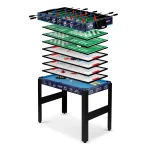 Мультиігровий стіл 12 в 1 106x59x90 см NS-801 чорний - Зображення 12