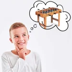 Настільний футбольний стіл Neosport 70х37х62 см NS-802 дерев'яний - Зображення 13