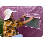 Теплиця садова 2.5 x 4 м (10 м²) рожевий Plonos - Оригінальний та функціональний - Зображення 7