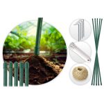 Теплиця садова 2 x 3 м (6 м²) рожевий Plonos - Стильна і практична - Зображення 5