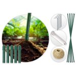 Теплиця садова 2,5 x 4 м (10 м²) біла Plonos - Ідеальні умови для вашого саду - Зображення 5