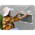 Теплиця садова 3 x 4,5 м (13,5 м²) біла Plonos - Ідеальний захист та комфорт для ваших рослин - Зображення 10