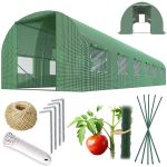 Теплиця садова 3 x 6 м (18 м²) Plonos - Ідеальне рішення для великих садів і городів