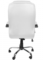 Біле обертове крісло TECK: сучасний дизайн та комфорт для будь-якого інтер'єру - Зображення 4