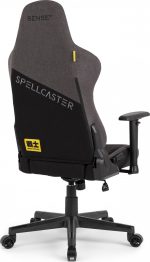 Тканинне крісло SENSE7 Spellcaster Senshi Edition сіре - Високий комфорт і стиль для геймерів - Зображення 7